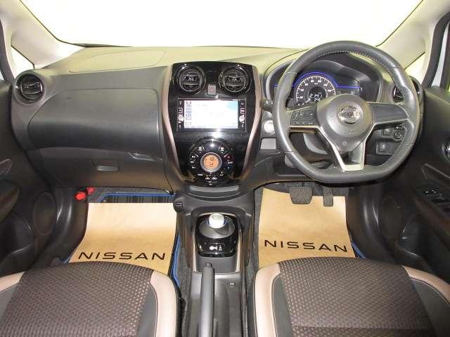 ノート 1.2 e-POWER メダリスト 全周囲カメラ・衝突軽減ブレーキ搭載 被害軽減ブレーキ TVナビ ドライブレコーダ バックモニター インテリキー アイドリングストップ 盗難防止装置 LEDランプ 車線逸脱警報システム キーフリー アルミホイール ETC オートエアコン(4枚目)