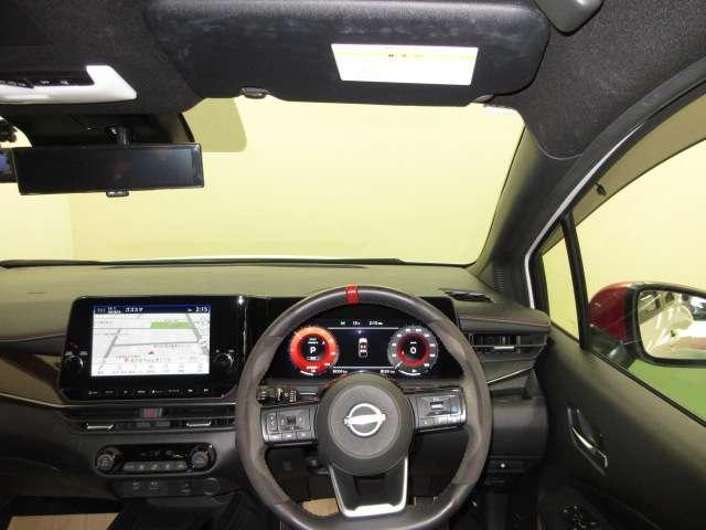 オーラ 1.2 NISMO 全周囲カメラ・衝突軽減ブレーキ搭載 カーテンエアバッグ エマブレ インテリキー ETC ドラレコ 車線逸脱警報 ワンセグ キーフリーシステム ダブルエアバック アルミホイール 運転席エアバッグ メモリーナビ アイドリングストップ ABS(10枚目)