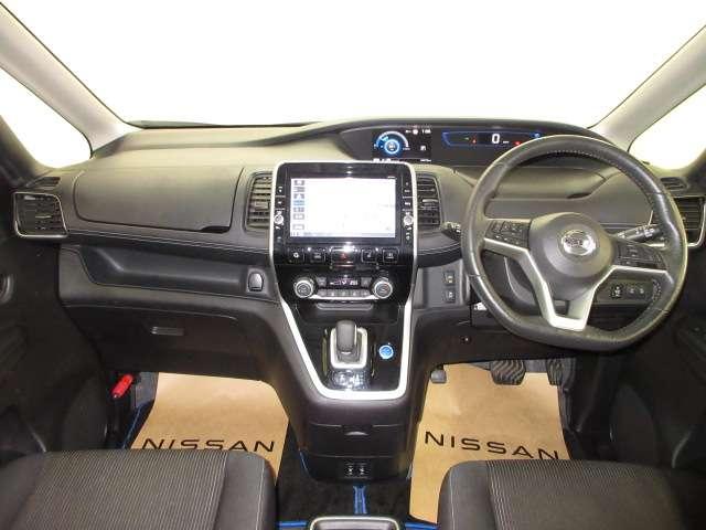 セレナ 1.2 e-POWER ハイウェイスター V 360°カメラ エマジェンシーブレーキ スマキー バックカメラ LED レーンアシスト クルコン ETC ドラレコ Aストップ イモビ フルオートエアコン アルミホイール エアバック メモリーナビ(4枚目)