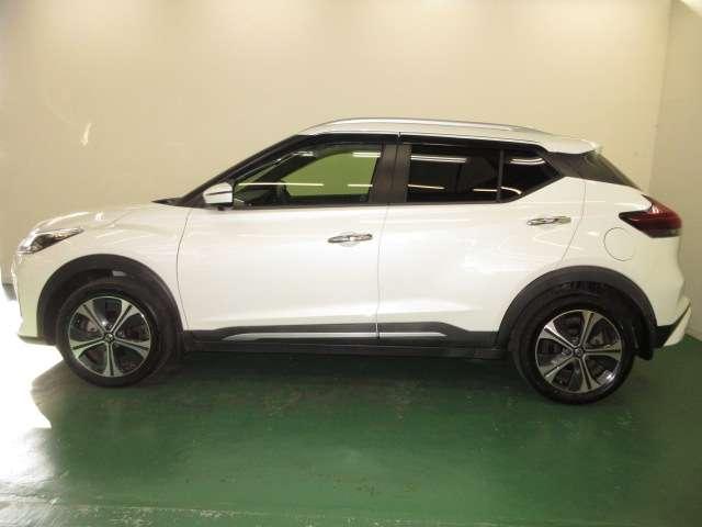 キックス 1.2 X (e-POWER) ナビ&TV 追従クルコン スマートキー LEDヘッド レーンアシスト パワーステアリング 盗難防止システム ドライブレコーダー ETC メモリーナビ サイドエアバッグ アルミ AAC キーレス ABS(3枚目)