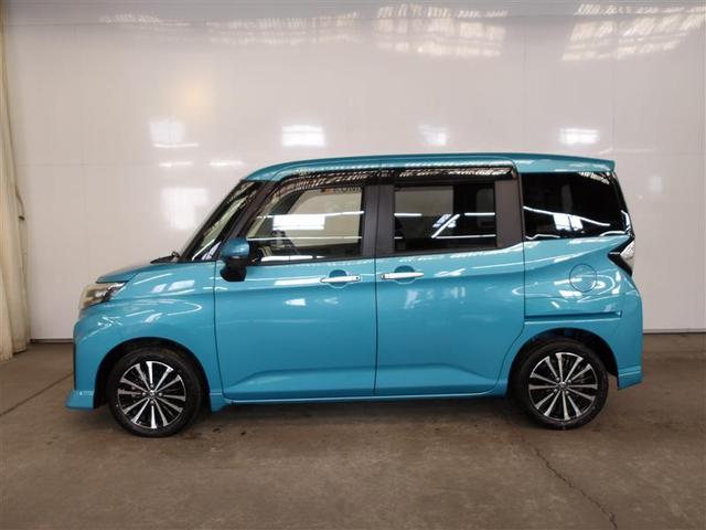 ルーミー カスタムG-T 助手席エアバック 両側オートスライドドア スマートキープッシュスタート LEDライト 1オーナー 横滑り防止機能 クルコン アルミホイール キーレス DVD ドラレコ ナビ&TV セキュリティ ABS(2枚目)