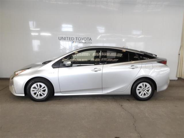 プリウス Sセーフティプラス 衝突回避システム 1セグ Bモニター ドラレコ付き LEDライト クルコン ETC装備 スマートKEY ナビTV イモビライザー 横滑り防止機能 PW カーテンエアバッグ キーレスエントリー アルミ(2枚目)