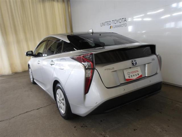 プリウス Sセーフティプラス 衝突回避システム 1セグ Bモニター ドラレコ付き LEDライト クルコン ETC装備 スマートKEY ナビTV イモビライザー 横滑り防止機能 PW カーテンエアバッグ キーレスエントリー アルミ(3枚目)