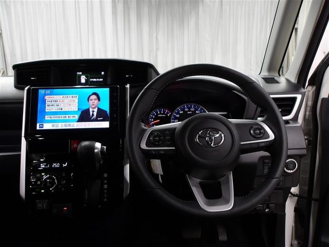 ルーミー カスタムＧ　アイドリング　両側電動ＳＤ　ＬＥＤヘット　バックビューモニター　衝突回避ブレーキ　ＴＶ　地デジ　スマートキー　クルーズコントロール　ＥＴＣ　ドライブレコーダー　オートエアコン　アルミホイール　ＡＢＳ（4枚目）