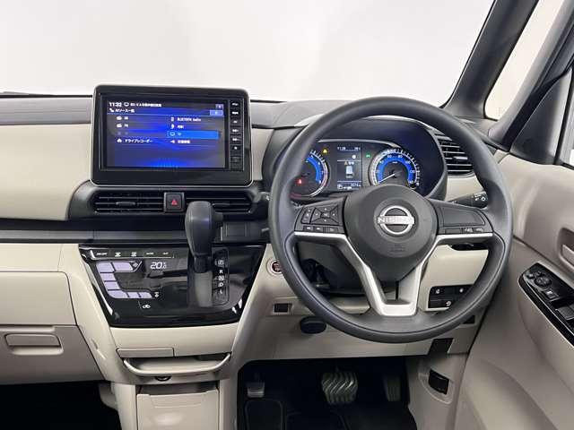 ルークス ６６０　Ｘ　助手席側オートスライド　ドラレコ　ＥＴＣ　アラモニ　前後衝突軽減ブレーキ　ワンオーナー車　車線逸脱防止　ＥＴＣ　スマートキー　定期点検記録簿　キーフリー　ドライブレコーダー　ｉ－ｓｔｏｐ　フルオートエアコン　パワーウインドウ　ＬＥＤ　盗難防止（4枚目）
