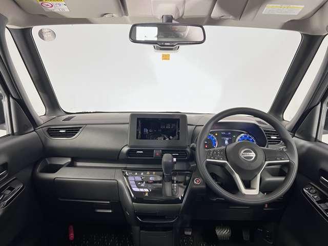 ルークス 660 ハイウェイスターX 電動スライドドア 全周囲カメラ ディーラー アイスト 衝突被害軽減ブレ-キ マルチビューカメラ 車線逸脱警報装置 カーナビ LED スマートキー パワーウィンドウ ワンオーナー カーテンエアバック 記録簿 パワステ オートエアコン メモリーナビ(4枚目)