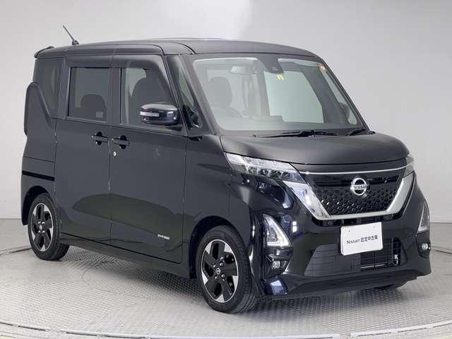 ルークス 660 ハイウェイスターX 電動スライドドア 全周囲カメラ ディーラー アイスト 衝突被害軽減ブレ-キ マルチビューカメラ 車線逸脱警報装置 カーナビ LED スマートキー パワーウィンドウ ワンオーナー カーテンエアバック 記録簿 パワステ オートエアコン メモリーナビ(10枚目)