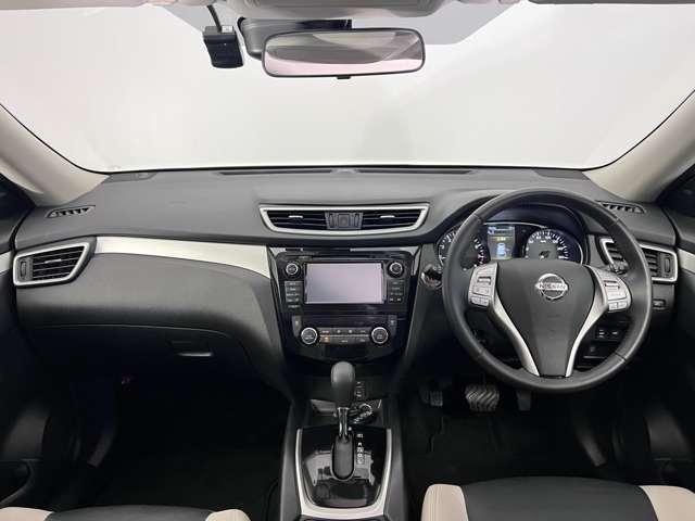 エクストレイル ２．０　モード・プレミア　エマージェンシーブレーキパッケージ　２列車　シートヒーター　ドラレコ　ＥＴＣ　ＬＥＤ　クルコン　ＬＥＤヘッド　オートエアコン　ＥＴＣ　ドラレコ　アラウンドビュー　インテリジェントキー　エマブレ　パワステ　ワンセグ　車線逸脱　Ａストップ（5枚目）