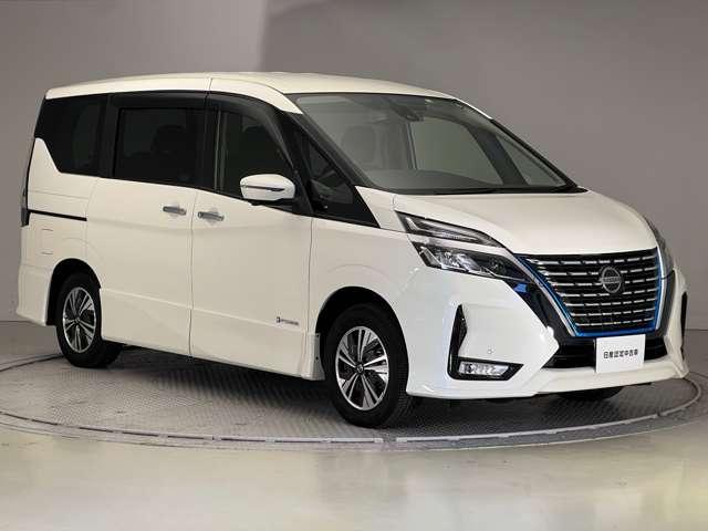 セレナ 1.2 e-POWER ハイウェイスター V 両側オートスライド アラウンドモニター エマジェンシーブレーキ スマキー LED レーンアシスト 点検記録簿付 ETC ドラレコ Aストップ イモビ フルオートエアコン アルミホイール エアバック メモリーナビ キーフリー ナビTV ABS(10枚目)