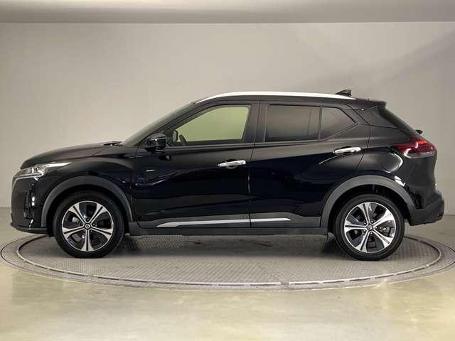 キックス 1.2 X (e-POWER) ドラレコ プロパイロット 全周囲カメラ メ ナビ&TV 追従クルコン スマートキー LEDヘッド レーンアシスト パワーステアリング 盗難防止システム 整備記録簿有 メモリーナビ サイドエアバッグ アルミ AAC キーレス Iストップ ABS(3枚目)