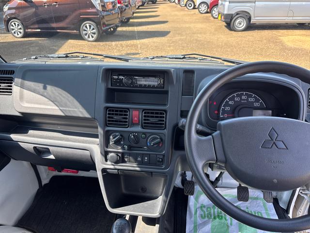 ミニキャブトラック みのり 5速MT車 4WD車 エアコン パワステ CDプレーヤー(14枚目)