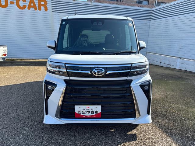 タント カスタムＸ　インパネシフト　プッシュスタートスイッチ　電子カードキー　電動パーキングブレーキ　衝突被害軽減システム　アルミホイール　ＡＢＳ（2枚目）