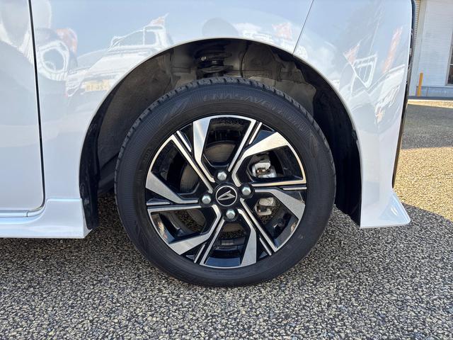 タント カスタムＸ　インパネシフト　プッシュスタートスイッチ　電子カードキー　電動パーキングブレーキ　衝突被害軽減システム　アルミホイール　ＡＢＳ（21枚目）