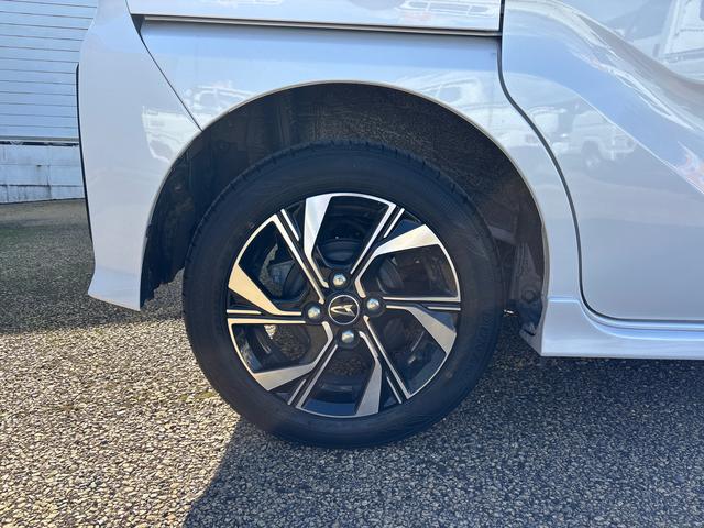 タント カスタムＸ　インパネシフト　プッシュスタートスイッチ　電子カードキー　電動パーキングブレーキ　衝突被害軽減システム　アルミホイール　ＡＢＳ（22枚目）