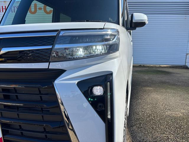 タント カスタムＸ　インパネシフト　プッシュスタートスイッチ　電子カードキー　電動パーキングブレーキ　衝突被害軽減システム　アルミホイール　ＡＢＳ（23枚目）