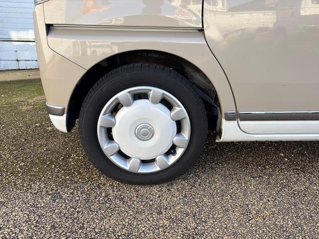 ムーヴキャンバス Xメイクアップリミテッド SAIII インパネシフト プッシュスタートスイッチ 電子カードキー カーナビ 左右パワースライドドア 衝突被害軽減システム ABS(22枚目)