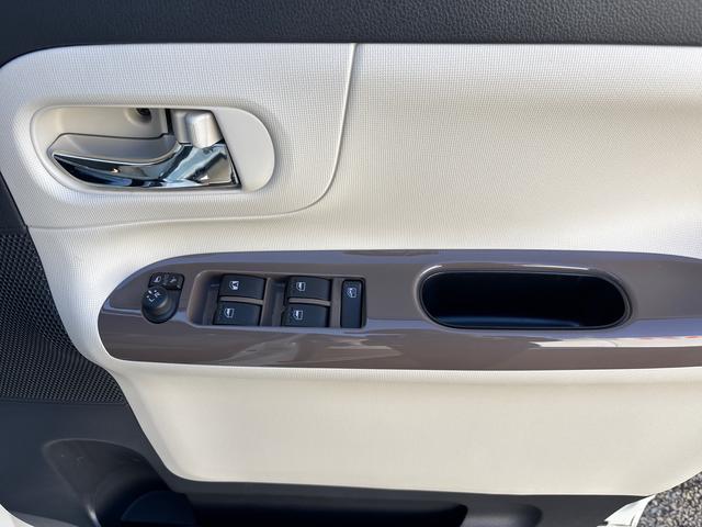 ムーヴキャンバス Xメイクアップリミテッド SAIII インパネシフト プッシュスタートスイッチ 電子カードキー カーナビ 左右パワースライドドア 衝突被害軽減システム ABS(28枚目)