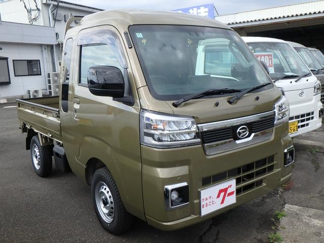 ハイゼットトラック ジャンボエクストラ 届出済未使用車 4WD デフロック ブレーキサポート レーンサポート ソナー アイドリングストップ スマートキー プッシュスタート LEDヘッドライト オートライト オートエアコン Wエアバック(13枚目)