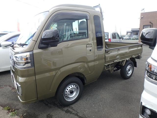 ハイゼットトラック ジャンボエクストラ 届出済未使用車 4WD デフロック ブレーキサポート レーンサポート ソナー アイドリングストップ スマートキー プッシュスタート LEDヘッドライト オートライト オートエアコン Wエアバック(15枚目)