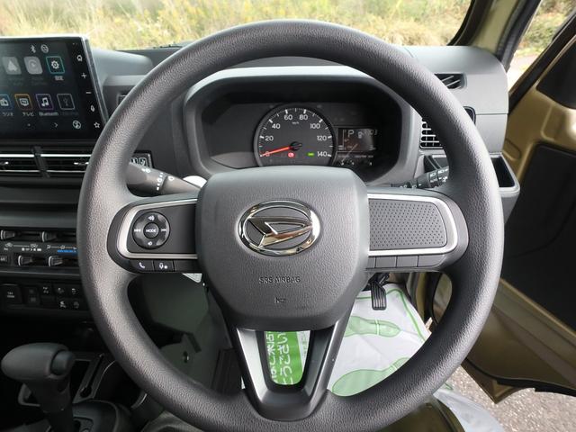 ハイゼットトラック ジャンボエクストラ 届出済未使用車 4WD デフロック ブレーキサポート レーンサポート ソナー アイドリングストップ スマートキー プッシュスタート LEDヘッドライト オートライト オートエアコン Wエアバック(34枚目)