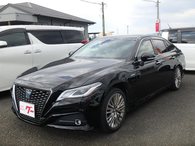 クラウンハイブリッド Ｓ　エレガンススタイル　前後ドライブレコーダー　ＥＴＣ　ナビ　バックカメラ　ＬＥＤヘッドライト　ブレーキサポート　レーンサポート　ソナー　クルーズコントロール　ハンドルシフト　Ｒシートヒーター　オートマチックハイビーム（9枚目）