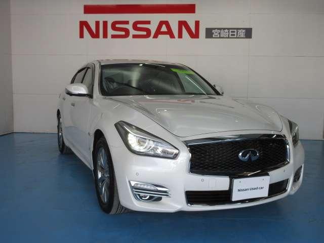 フーガハイブリッド 3.5 スマートキーPスタート プリクラッシュ メモリーナビ ワンセグTV パワーステアリング ABS エアバッグ ETC キーレス エアコン PW ナビ&TV アラウンドカメラ(2枚目)