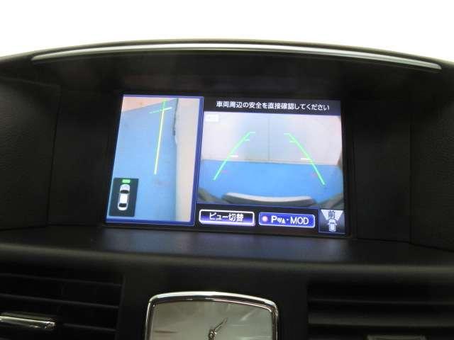 フーガハイブリッド 3.5 スマートキーPスタート プリクラッシュ メモリーナビ ワンセグTV パワーステアリング ABS エアバッグ ETC キーレス エアコン PW ナビ&TV アラウンドカメラ(18枚目)