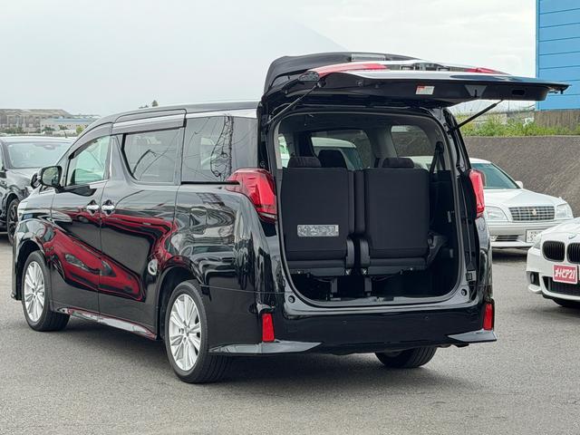 アルファード 2.5S 両側電動・9型純正DSPオーディオ・ナビ・フルセグTV・バックカメラ・DVD/CD/BT・12.1型純正リアモニター・ステアリモコン・ETC・プッシュスター(28枚目)