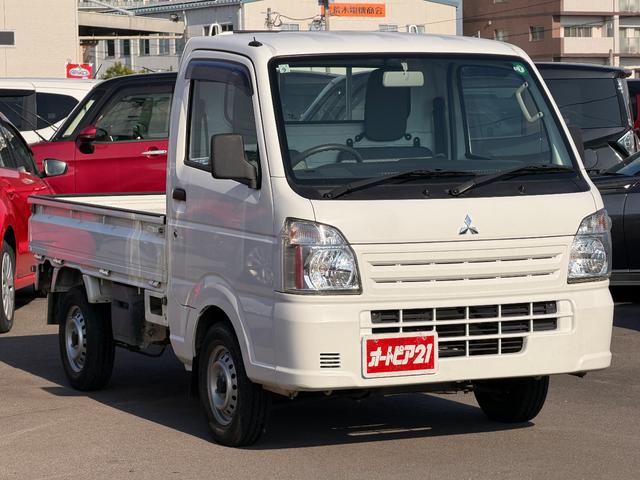 平成２８年式♪走行距離約６４，６６０ｋｍ♪力強い４ＷＤ♪使い勝手の良い５速ＭＴ♪三菱・ミニキャブトラック　みのり　４ＷＤ入庫しました♪