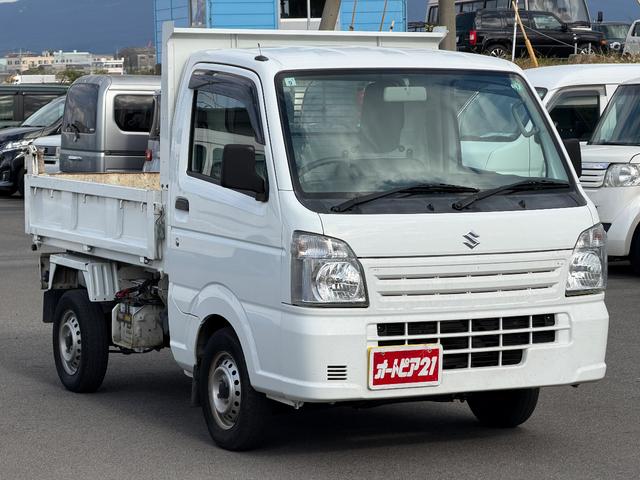 キャリイトラック 頑丈ダンプ　４ＷＤ・５ＭＴ・電動ダンプ・三方開・純正ＡＭ／ＦＭラジオ・エアコン・パワステ・トランスファーレバー・ライトレベライザー・運転席エアバッグ（2枚目）