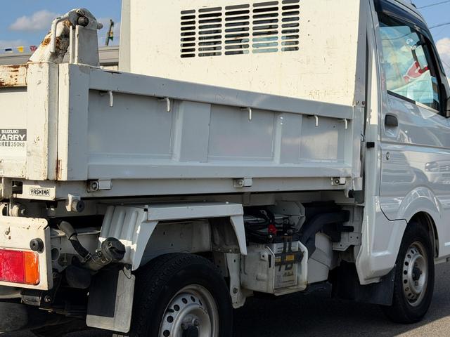 キャリイトラック 頑丈ダンプ　４ＷＤ・５ＭＴ・電動ダンプ・三方開・純正ＡＭ／ＦＭラジオ・エアコン・パワステ・トランスファーレバー・ライトレベライザー・運転席エアバッグ（21枚目）