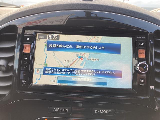 ジューク １５ＲＸ　タイプＶ　ＥＴＣ　バックカメラ　ナビ　ＴＶ　オートライト　スマートキー　電動格納ミラー　ＣＶＴ　盗難防止システム　衝突安全ボディ　ＣＤ　ＤＶＤ再生　ＵＳＢ　ミュージックプレイヤー接続可　Ｂｌｕｅｔｏｏｔｈ（4枚目）