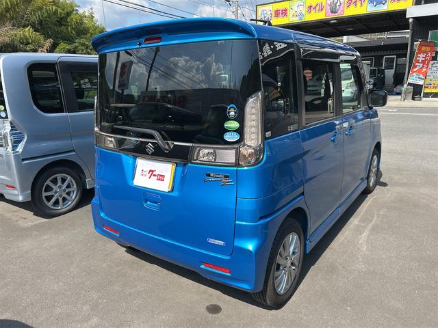スペーシアカスタムZ ベースグレード バックカメラ 両側スライド・片側電動 ナビ TV レーンアシスト 衝突被害軽減システム オートライト HID スマートキー アイドリングストップ 電動格納ミラー シートヒーター ベンチシート CVT(14枚目)