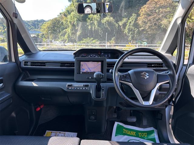 ワゴンR ハイブリッドFZ ナビ TV オートライト LEDヘッドランプ スマートキー アイドリングストップ 電動格納ミラー シートヒーター ベンチシート CVT 盗難防止システム ABS ESC CD DVD再生(2枚目)