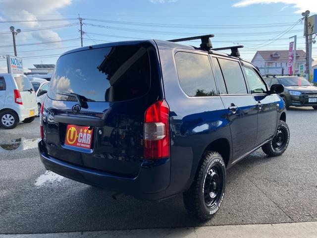 プロボックス ＤＸコンフォート　リフトアップ　４ＷＤ　フロントバンパーガード　スチールホイールブラック塗装　トーヨーオープン　カントリーＲＴ新品　ＥＴＣ　ディスプレイオーディオ　サイド＆バックカメラ　ルーフキャリア　トヨタエンブレム（16枚目）