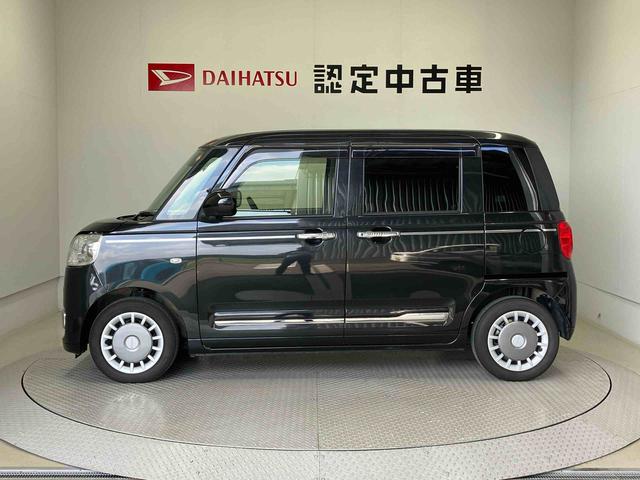 ムーヴキャンバス セオリーＧターボ　スマートアシスト搭載　後席両側電動スライドドア　パノラマモニター対応　オートエアコン　オートライト　キーフリー　アイドリングストップ　ＡＢＳ　電動ドアミラー（5枚目）