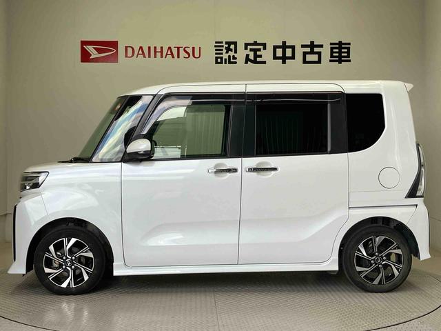 タント カスタムＸ　スマートアシスト搭載　バックカメラ付き　後席両側電動スライドドア　オートエアコン　オートライト　キーフリー　アイドリングストップ　ＡＢＳ　電動ドアミラー（5枚目）