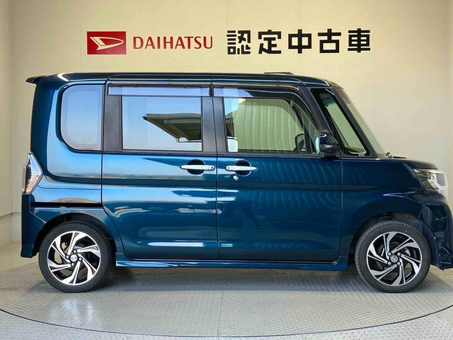 タント カスタムＲＳ　トップエディションＶＳ　ＳＡＩＩＩ　スマートアシスト搭載　パノラマモニター対応　後席両側電動スライドドア　オートエアコン　オートライト　キーフリー　アイドリングストップ　ＡＢＳ　電動ドアミラー（4枚目）
