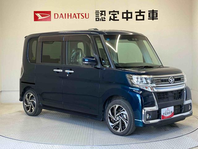 タント カスタムＲＳ　トップエディションＶＳ　ＳＡＩＩＩ　スマートアシスト搭載　パノラマモニター対応　後席両側電動スライドドア　オートエアコン　オートライト　キーフリー　アイドリングストップ　ＡＢＳ　電動ドアミラー（6枚目）