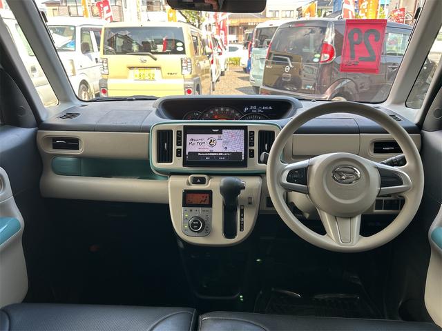 ムーヴキャンバス Gメイクアップ SAII ドライブレコーダー ETC 全周囲カメラ 両側電動スライドドア ナビ TV 衝突被害軽減システム オートライト LEDヘッドランプ スマートキー アイドリングストップ 電動格納ミラー ベンチシート(2枚目)