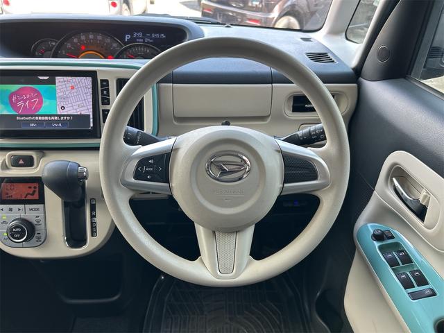 ムーヴキャンバス Gメイクアップ SAII ドライブレコーダー ETC 全周囲カメラ 両側電動スライドドア ナビ TV 衝突被害軽減システム オートライト LEDヘッドランプ スマートキー アイドリングストップ 電動格納ミラー ベンチシート(3枚目)