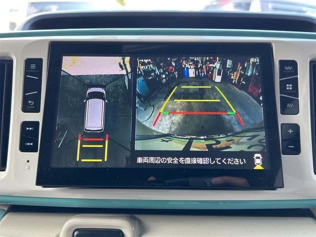 ムーヴキャンバス Gメイクアップ SAII ドライブレコーダー ETC 全周囲カメラ 両側電動スライドドア ナビ TV 衝突被害軽減システム オートライト LEDヘッドランプ スマートキー アイドリングストップ 電動格納ミラー ベンチシート(5枚目)