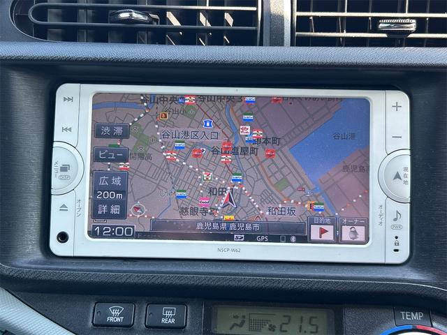 アクア S ETC バックカメラ ナビ オートライト スマートキー 電動格納ミラー CVT 衝突安全ボディ ABS ESC CD Bluetooth エアコン パワーステアリング パワーウィンドウ(5枚目)