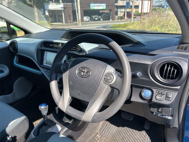 アクア S ETC バックカメラ ナビ オートライト スマートキー 電動格納ミラー CVT 衝突安全ボディ ABS ESC CD Bluetooth エアコン パワーステアリング パワーウィンドウ(34枚目)