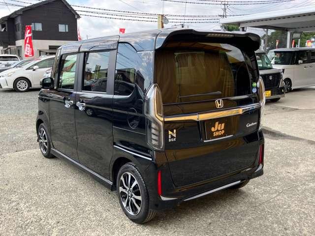 Ｎ－ＢＯＸカスタム Ｇ・Ｌホンダセンシング　純正インターナビ　ＤＶＤ　ＣＤ　ＢＴ　フルセグＴＶ　バックカメラ　純正ドラレコ前　ステアリングスイッチ　左パワースライドドア　ホンダセンシング　車線遺児支援システム　オートクルーズコントロール（9枚目）