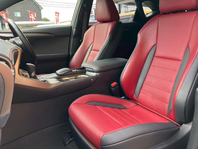 NX NX200t Fスポーツ 4WD 純正SDナビ/フルセグTV BT CD/DVD バックモニター/サイドカメラ 黒/赤レザーシート(エアー・ヒート) OPヘッドアップディスプレイ OPエンジンスターター 3眼LEDヘッドライト(36枚目)