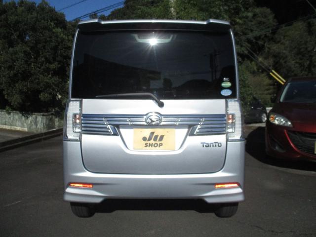 タント カスタムX 車検整備付 フルセグナビ Bluetooth CD DVD USB 左電動スライドドア LEDヘッドライト アルミホイール(5枚目)