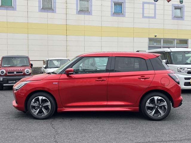 スイフト ハイブリッドＭＺ　デュアルセンサーブレーキサポートＩＩ　マイルドハイブリッド　全方位ナビ　ＣＶＴ　リモコンキー　キーレススタート　オートエアコン　オーディオスイッチ　ＡＣＣ　シートヒーター　電動パーキング　ＬＥＤ（52枚目）