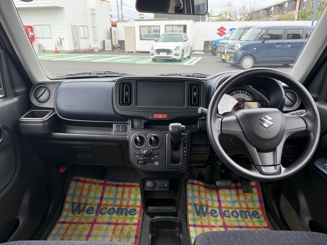 アルト L デュアルカメラブレーキサポート エネチャージ CVT オーディオレス エアコン キーレスエントリー パワーウインドウ オートライト シートヒーター ESP サイド・カーテンエアバック ホイールキャップ(10枚目)