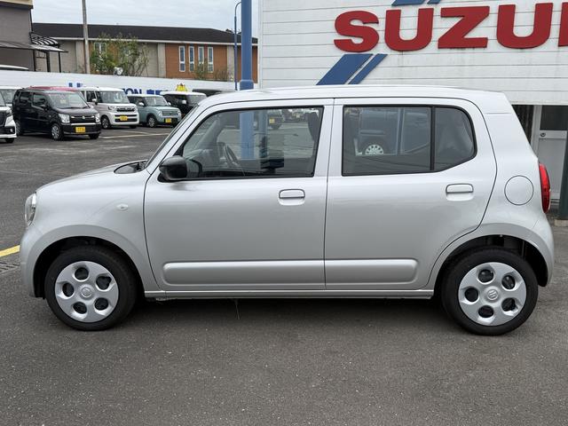 アルト L デュアルカメラブレーキサポート エネチャージ CVT オーディオレス エアコン キーレスエントリー パワーウインドウ オートライト シートヒーター ESP サイド・カーテンエアバック ホイールキャップ(44枚目)